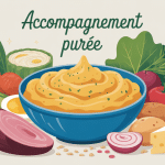 accompagnement purée grande assiette familiale avec plusieurs choix