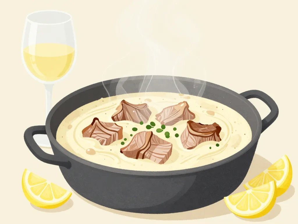 blanquette de veau quel vin accord saveur texture