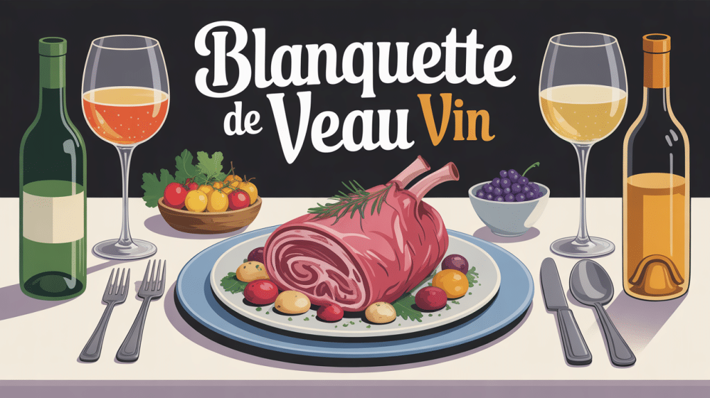blanquette de veau quel vin table raffinée et vins blancs