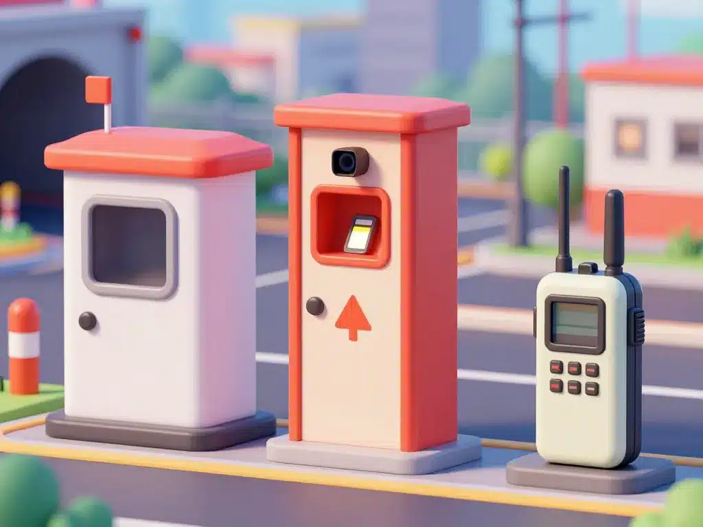 différents modèles borne d'appel d'urgence choix technique