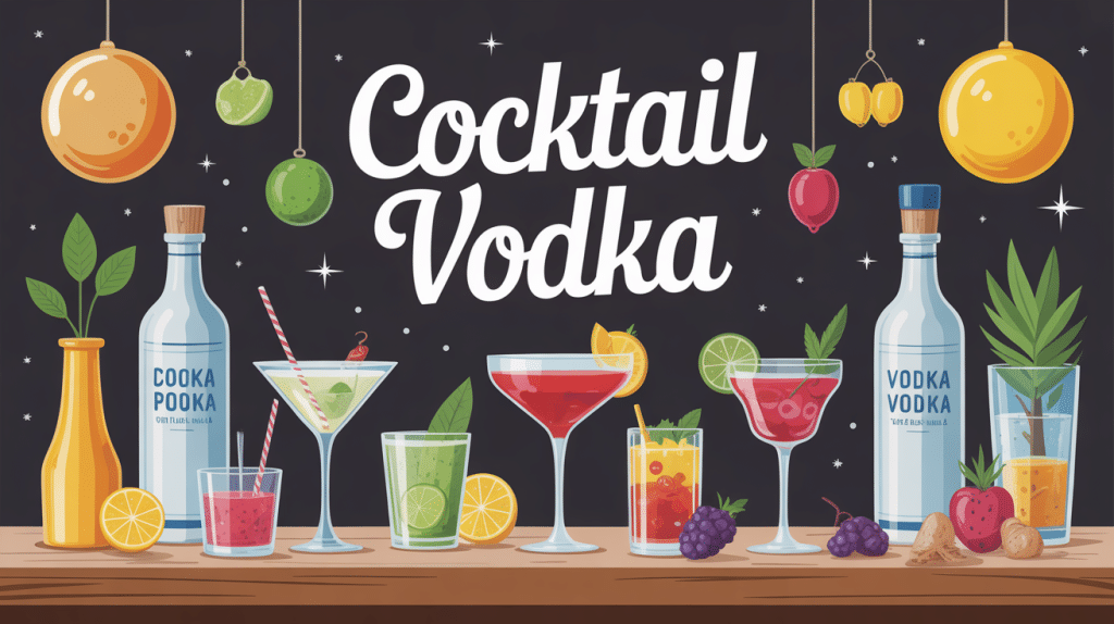 cocktail vodka apéritif entre amis