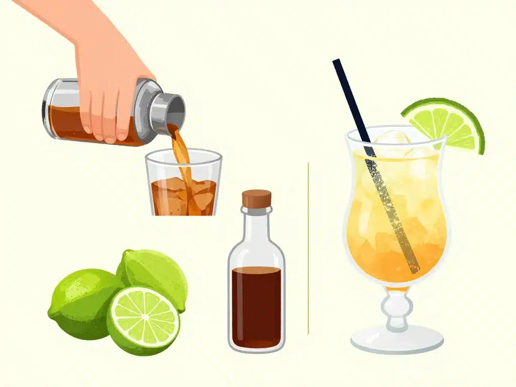 ingrédients et préparation du daikiri classique