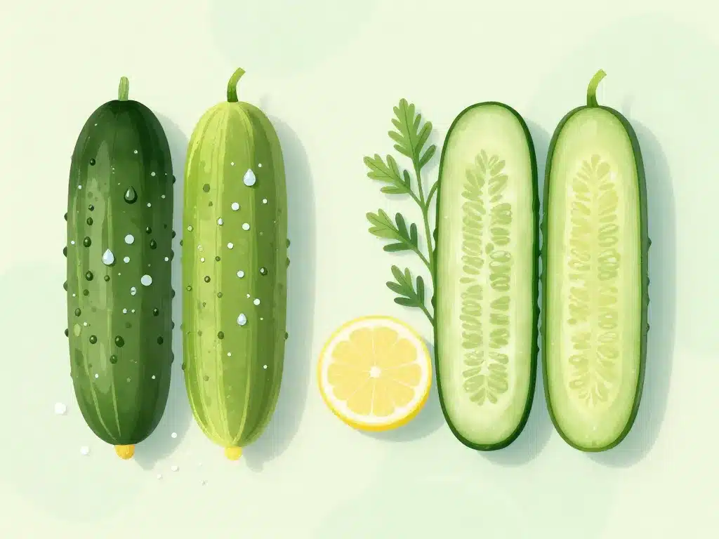 techniques alternatives dégorgement concombres