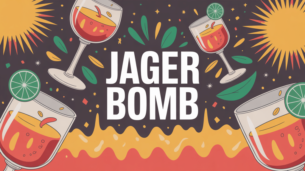 Image jager bomb ambiance festive cocktail