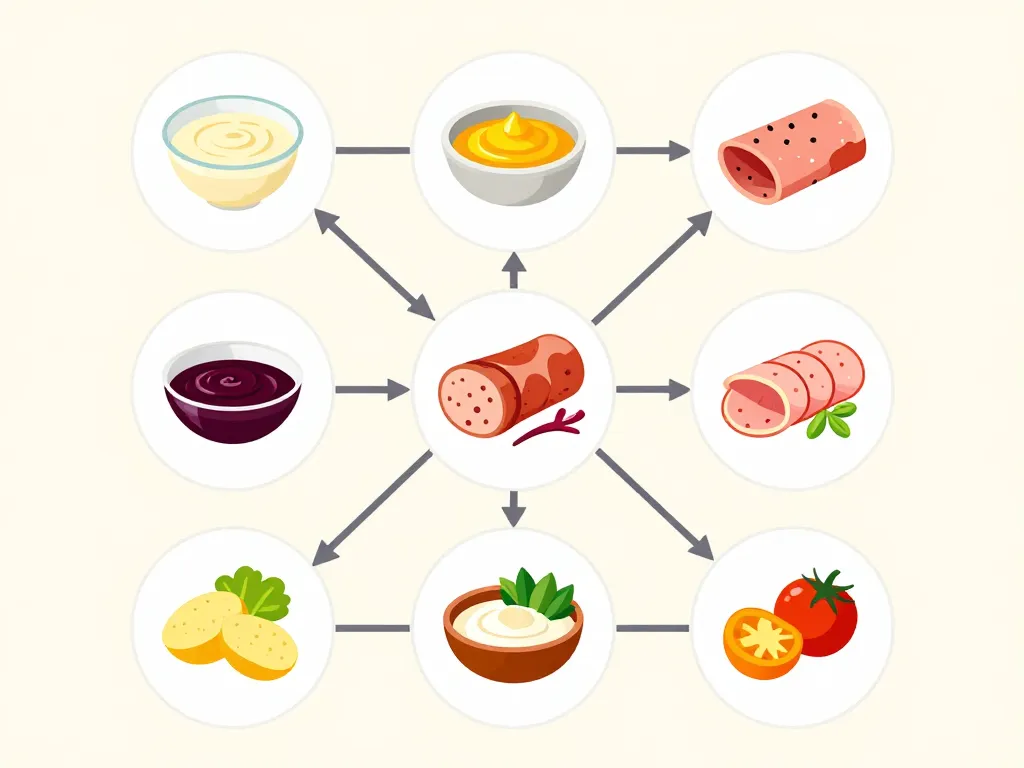variantes jambon chaud sauce échalote accompagnements