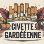 illustration la civette gardéenne tabac à rouler français