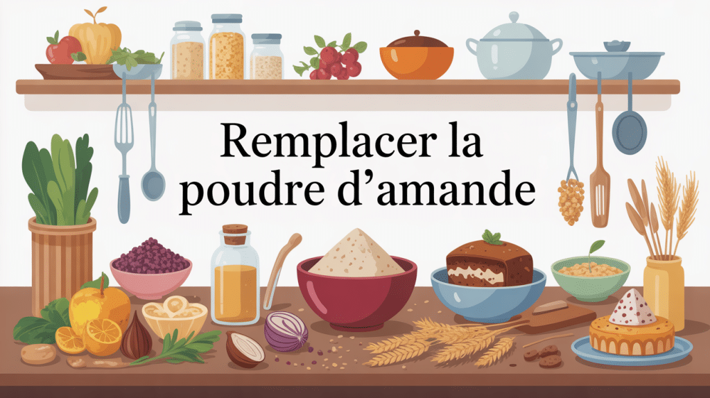 Par quoi remplacer la poudre d'amande, illustration alternatives cuisine