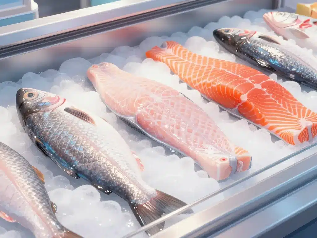 Filets de poisson sans arête sur une étale