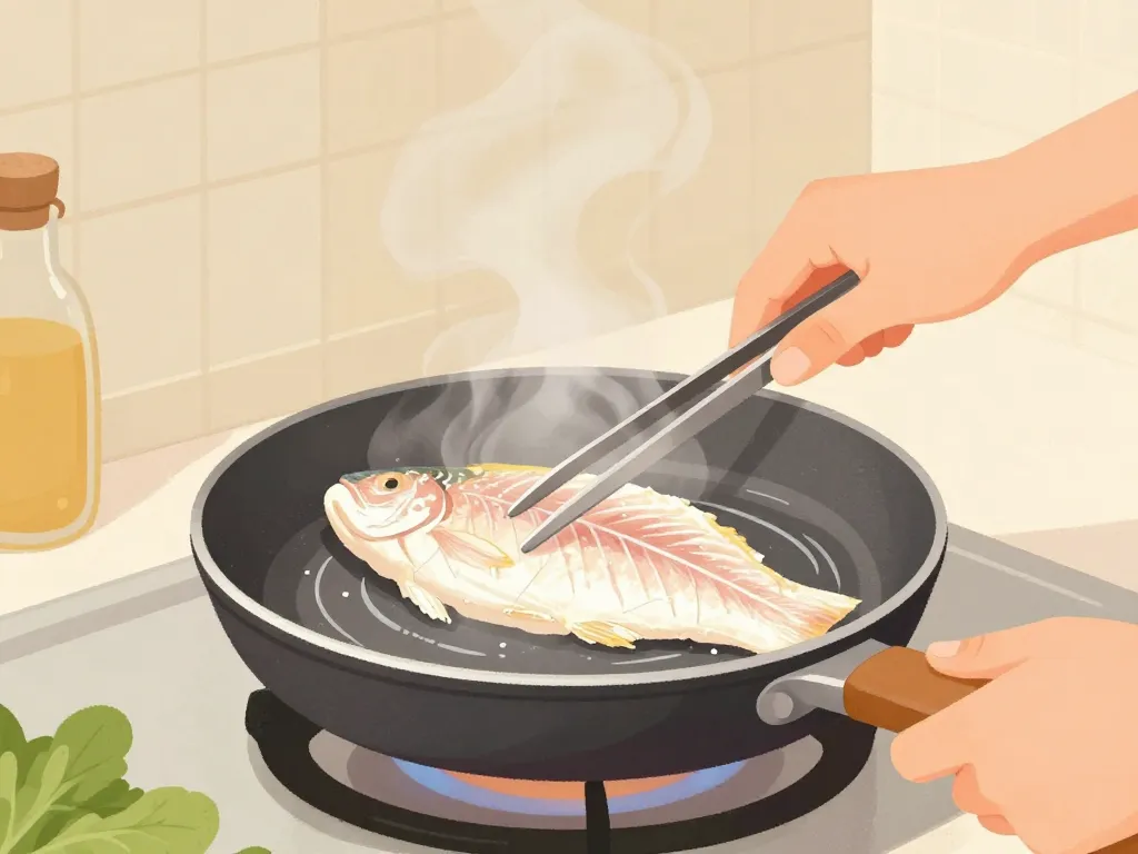 Préparation de poisson sans arête en cuisine