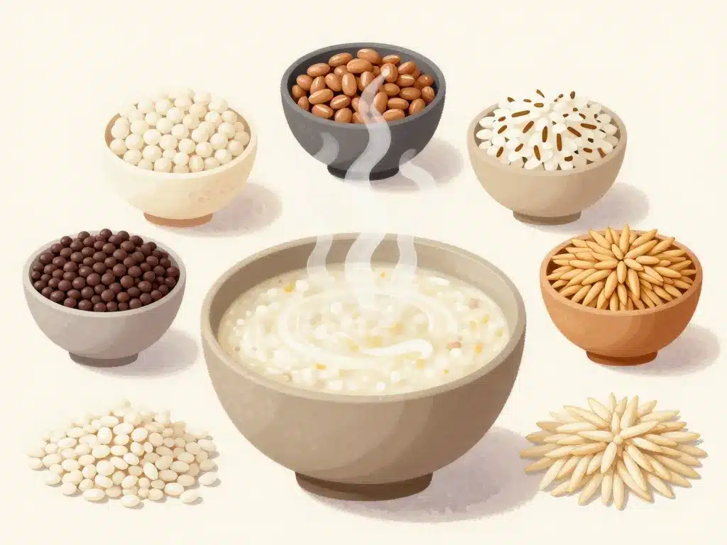 quel riz pour riz au lait variétés grains vue comparative