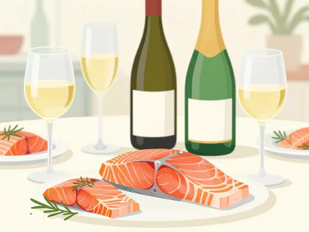 quel vin avec du saumon fumé blancs et pétillants autour de saumon