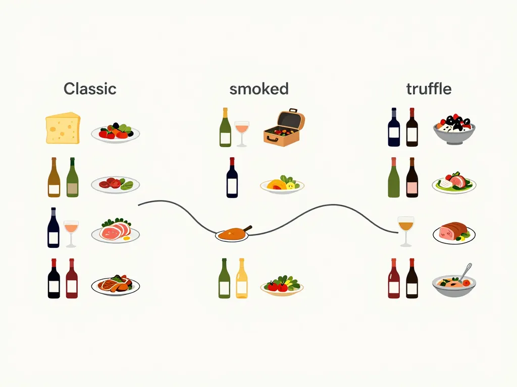 raclette truffée fumée vin accompagnement