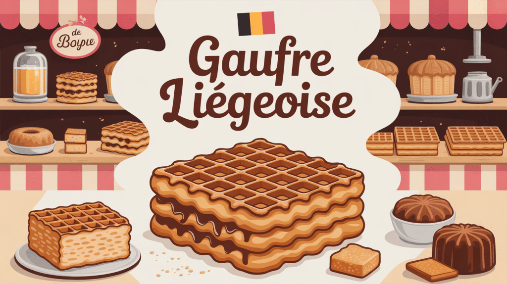 recette gaufre liegeoise ambiance belge artisanale