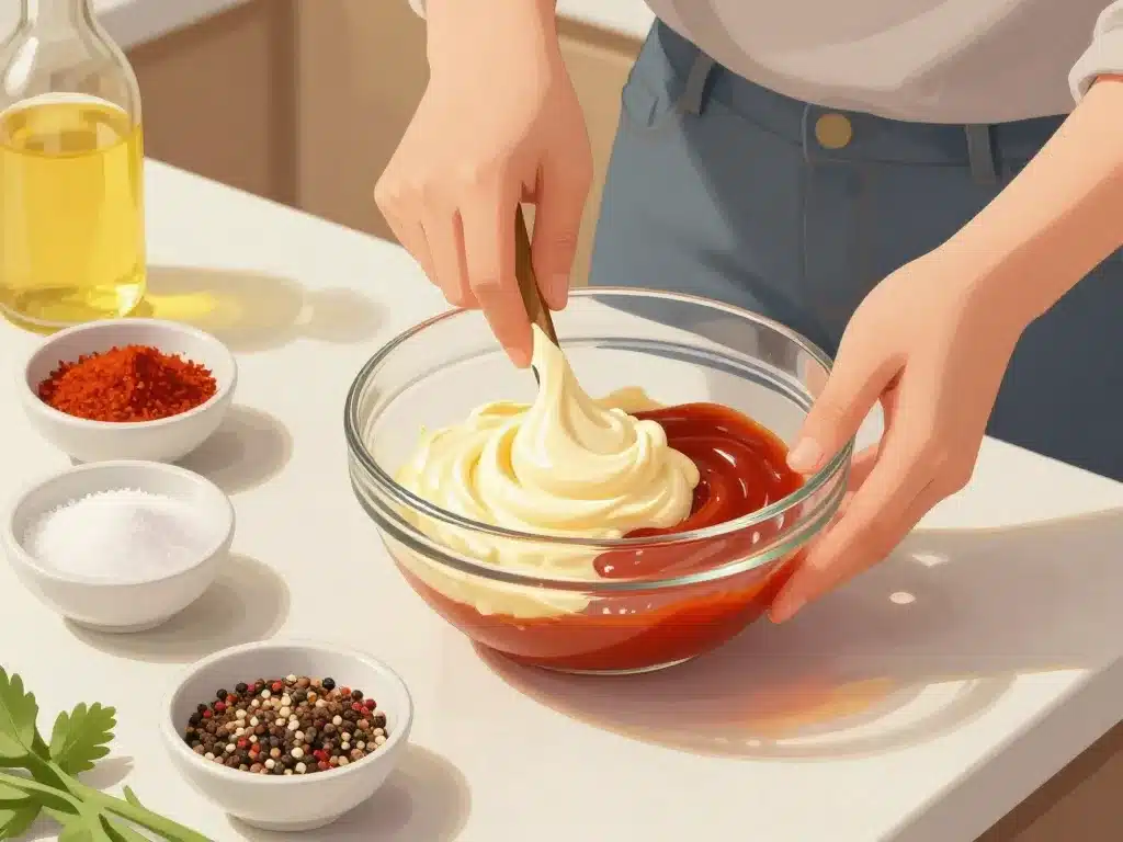 préparation sauce brazil étape cuisine