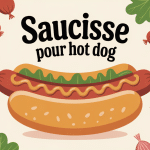 illustration saucisse pour hot dog diversité gourmandise