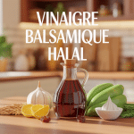 illustration vinaigre balsamique halal en cuisine