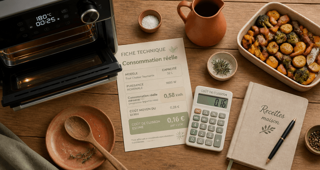 consommation four electrique cuisine moderne