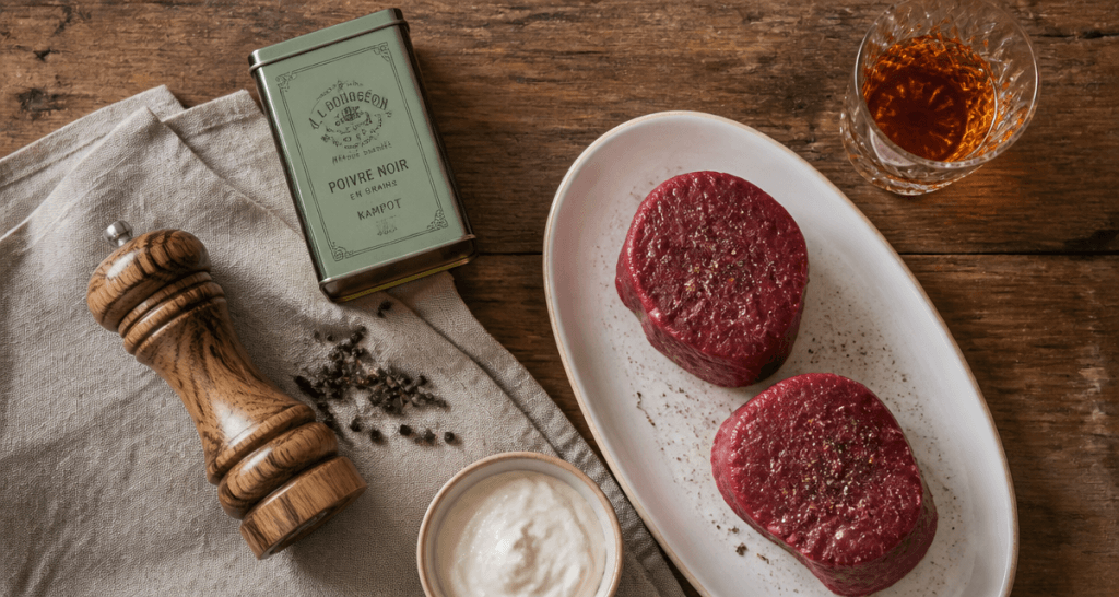 poivre noir en grain moulin cuisine