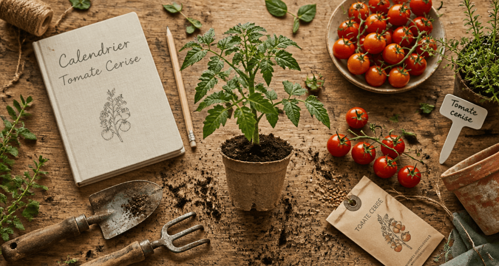quand planter tomates cerises calendrier et outils
