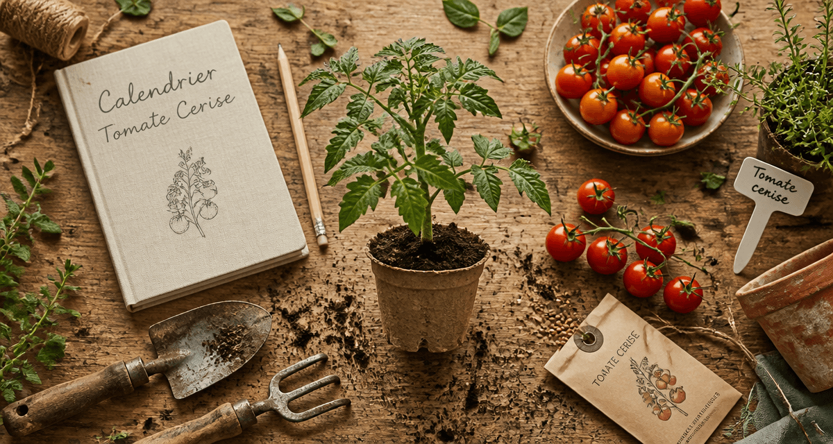 quand planter tomates cerises calendrier et outils
