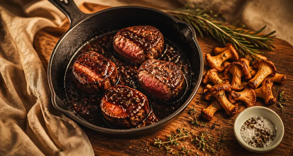 Comment faire cuire du sanglier à la poêle : filet de sanglier tendre