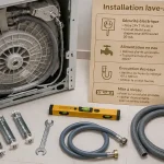 lave linge branchement : 3 étapes et règle 65 cm contre inondations