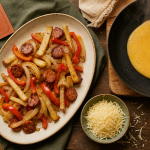 Que faire avec des frite : frittata aux restes de frites