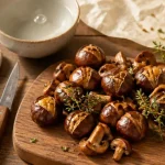Recette marron : poêlée de marrons et épluchage