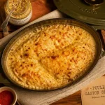 Recette poulet Gaston Gérard Cyril Lignac : poulet crème-moutarde au comté