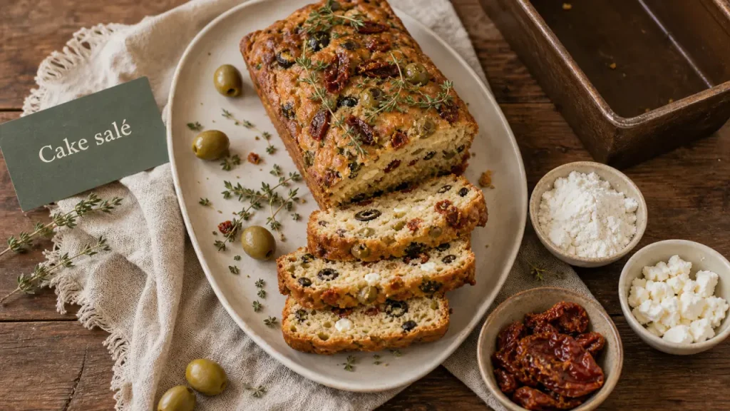 Cake salé de base, variantes et astuces pour rattraper un plat trop salé