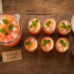 Cocktail facile et pas cher : punch orange et grenadine en pichet