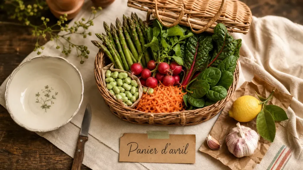 Quels légumes en avril ? Asperges, radis, fèves et légumes de transition