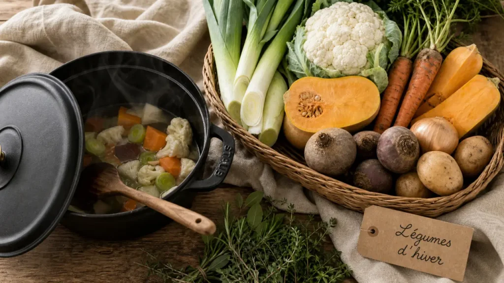 Legume decembre : poireaux, choux et courges d’hiver, légumes d’hiver