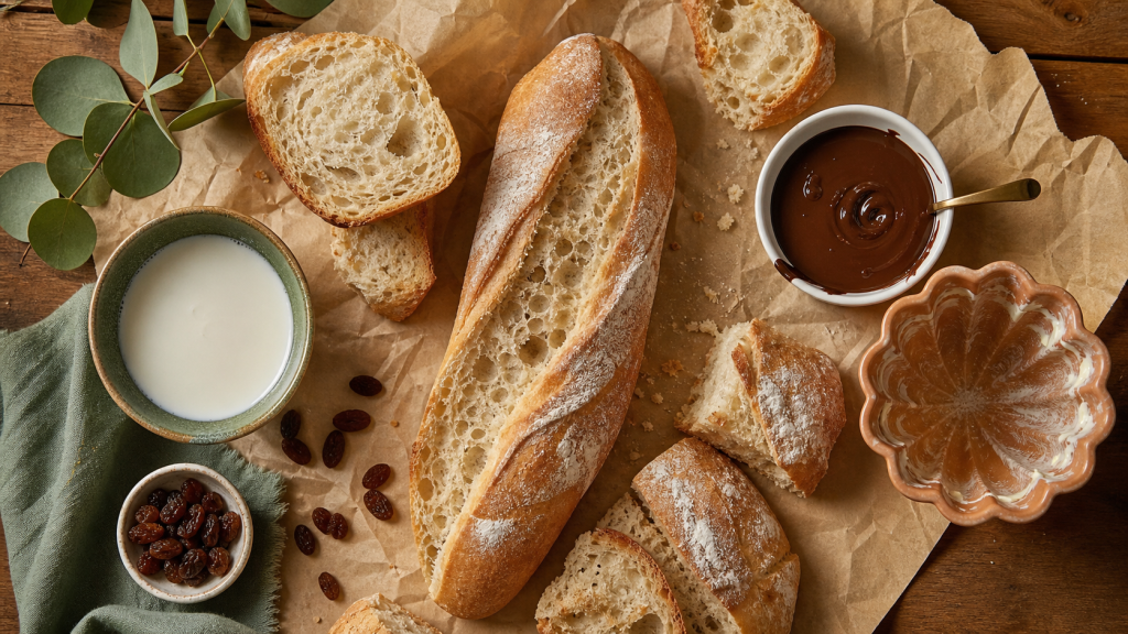 Pains rassis : recettes anti-gaspillage, pain rassis et ingrédients