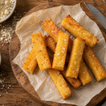 Panisse marseillaise dorée, friture 160°C, fondante