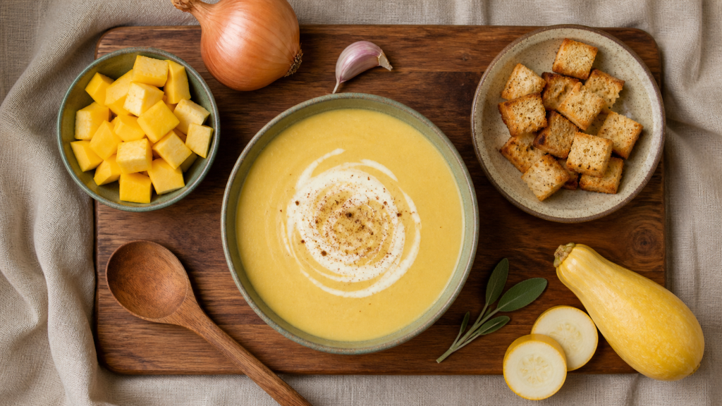 Recette courge jaune : velouté épais sans texture aqueuse