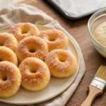 Recette des beignets au four moelleux à 180°C, 8 beignets dorés