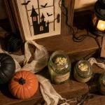 Décoration halloween maison : entrée hantée