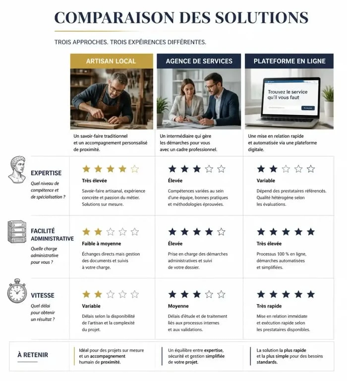Comparatif des prestataires pour un devis entretien de jardin