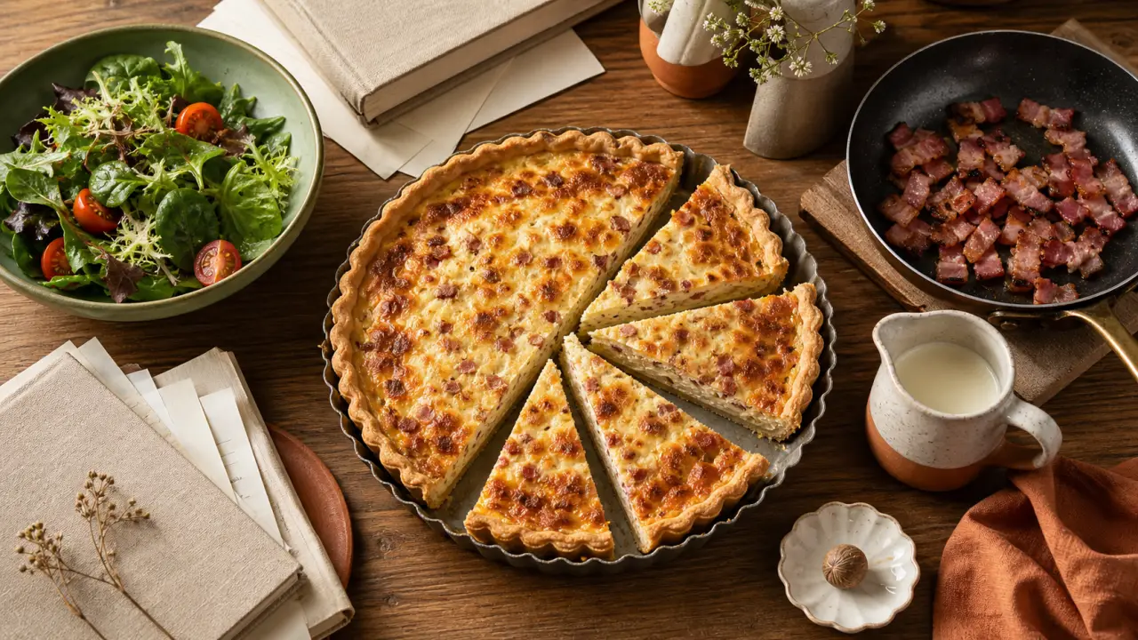 Meilleures recettes de cuisine : quiche lorraine fiable, ingrédients et préparation