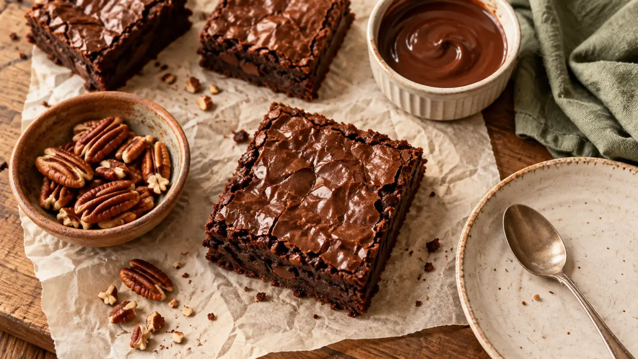 Cuisine americaine recettes : brownie américain maison